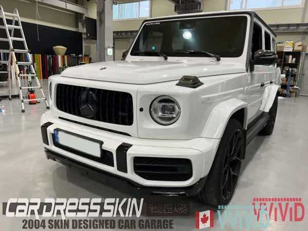 メルセデス・ベンツ G63 AMGのカーラッピング事例｜費用目安・仕上がり 施工写真 1-1