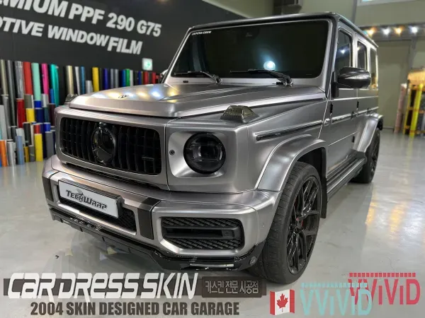 メルセデス・ベンツ G63 AMGのカーラッピング事例｜費用目安・仕上がり 施工写真 3-1