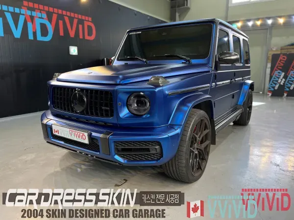 メルセデス・ベンツ G63 AMGのカーラッピング事例｜費用目安・仕上がり 施工写真 1-2