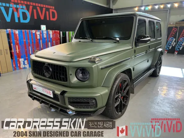 メルセデス・ベンツ G63 AMGのカーラッピング事例｜費用目安・仕上がり 施工写真 3-2