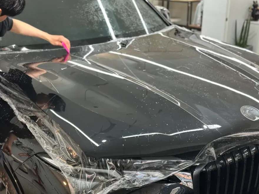 BMW X7 PPF施工事例｜費用目安と仕上がり 施工写真 3-2