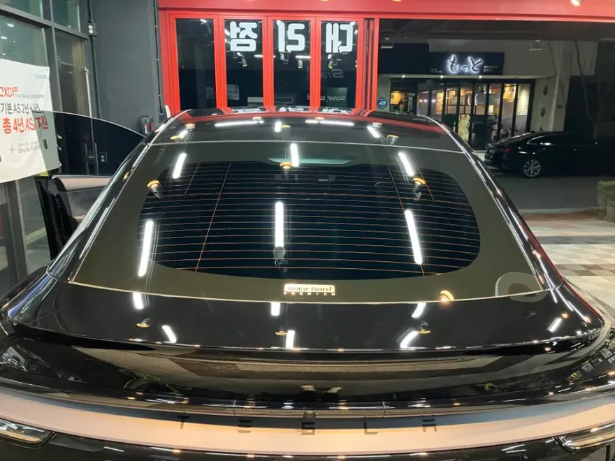 Tesla Model Yのカーフィルム施工事例｜費用目安・仕上がり 施工写真 1-2