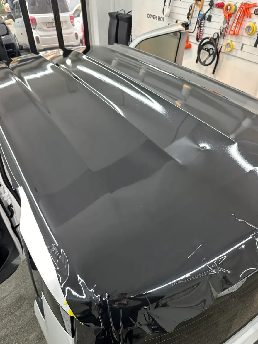 Kia K5 PPF施工事例：費用目安と仕上がり 施工写真 3-1