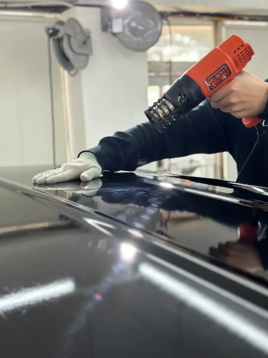 Kia K5 PPF施工事例：費用目安と仕上がり 施工写真 1-2