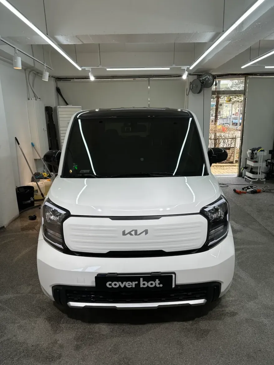 Kia K5 PPF施工事例：費用目安と仕上がり 施工写真 1-3