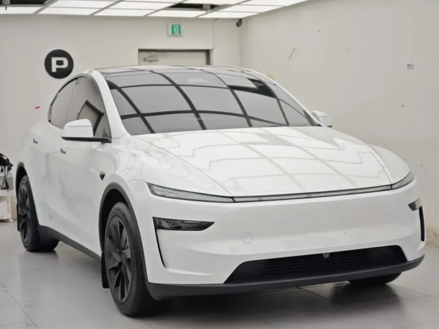 Tesla Model YのPPF施工事例｜韓国での実例 施工写真 1-1