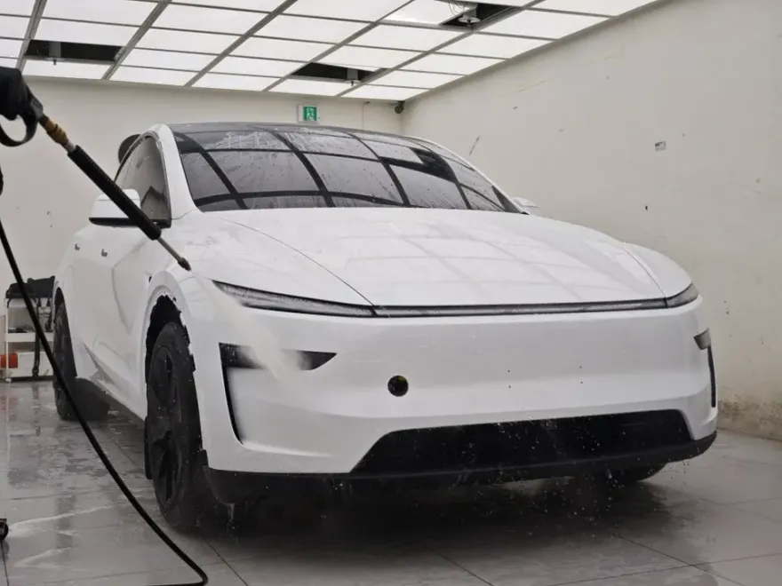 Tesla Model YのPPF施工事例｜韓国での実例 施工写真 1-3