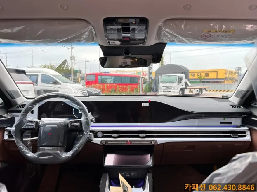 Hyundai Grandeur GN7のカーフィルム施工事例｜費用目安・仕上がり 施工写真 3-2