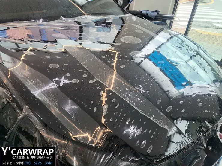 Maserati GhibliのPPF施工事例｜飛び石傷から愛車を守る 施工写真 3-3