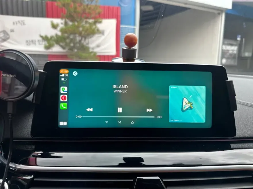 BMW X3 G01のAndroid Auto・CarPlay取付事例 施工写真 2-2