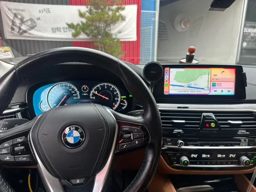 BMW X3 G01のAndroid Auto・CarPlay取付事例 施工写真 4-2