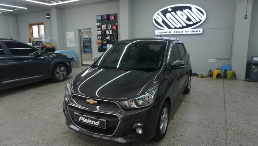 Chevrolet The Next Spark lighting upgrade installation result