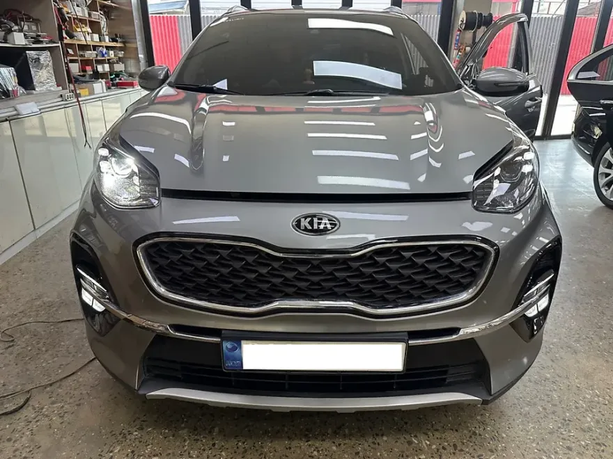 Kia Sportage body repair installation result
