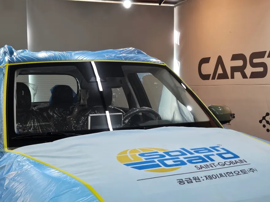 Hyundai Casperのカーフィルム施工事例｜費用目安・仕上がり 施工写真 1-3