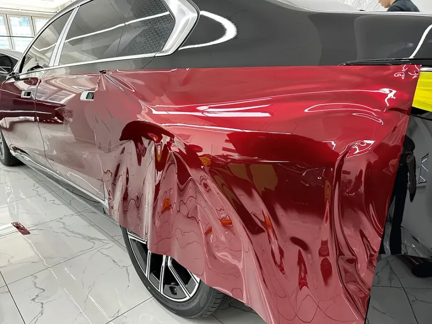 BMW 7 Seriesのカーラッピング事例｜費用目安・仕上がり 施工写真 2-2