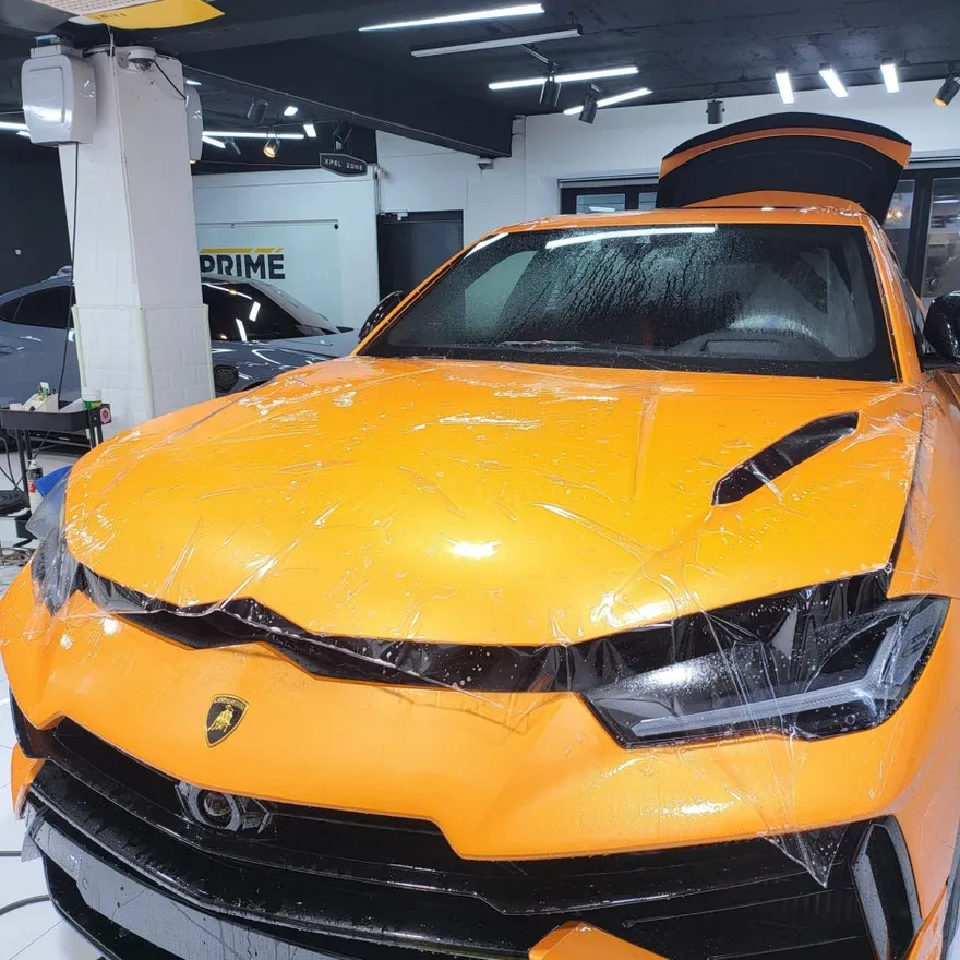Lamborghini Urus PPF施工事例｜韓国での実例紹介 施工写真 1-2