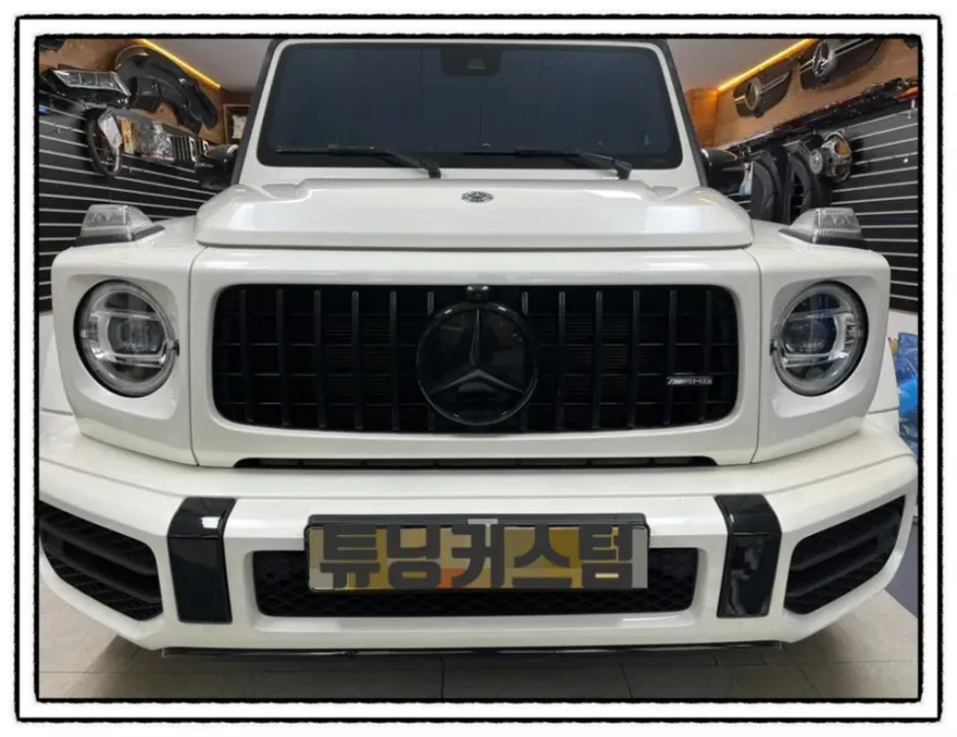 メルセデス・ベンツ G63 AMGのカーラッピング事例|費用目安・仕上がり 施工写真 3-2