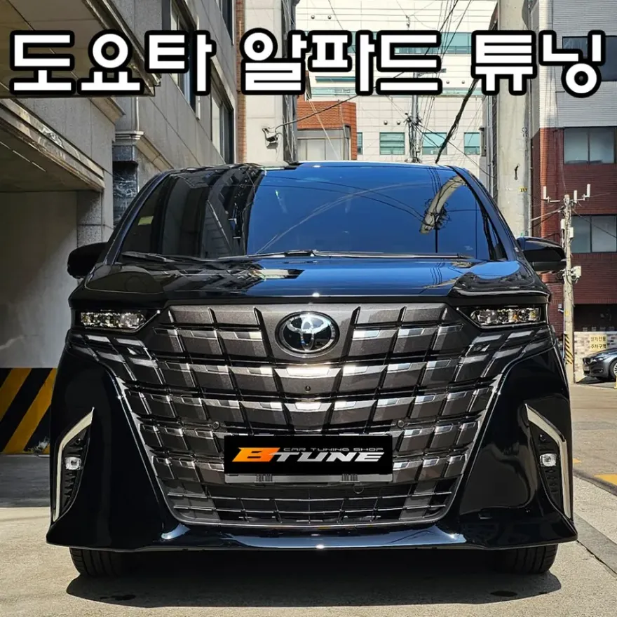 Toyota Alphard ambient lighting installation result