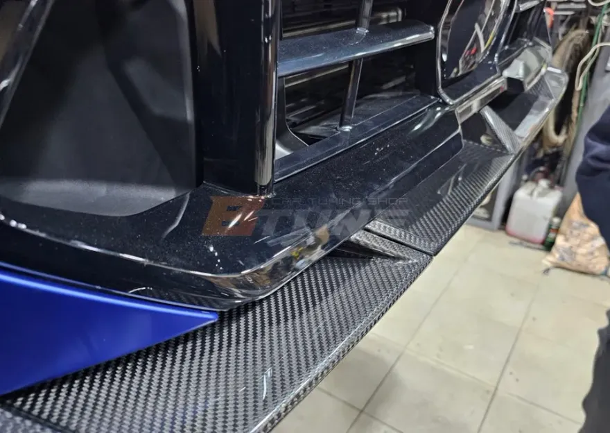 BMW X6 M body kit - BMW X6 M Body Kit Installation Review photo 4