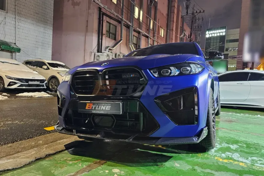 BMW X6 M body kit - BMW X6 M Body Kit Installation Review photo 5