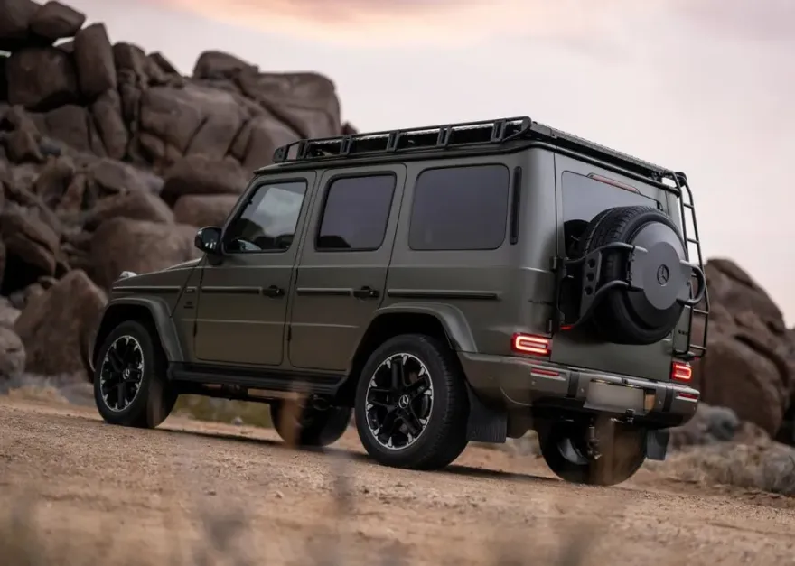 Mercedes-Benz G-Wagonのカーオーディオ施工事例 施工写真 2-2