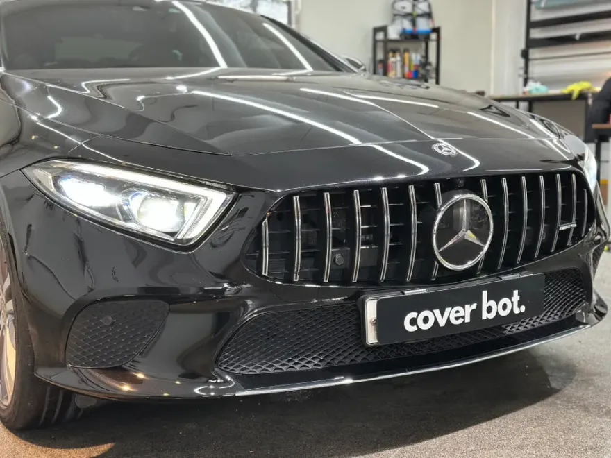 Mercedes-Benz CLSのPPF施工事例｜費用目安と仕上がり 施工写真 1-3