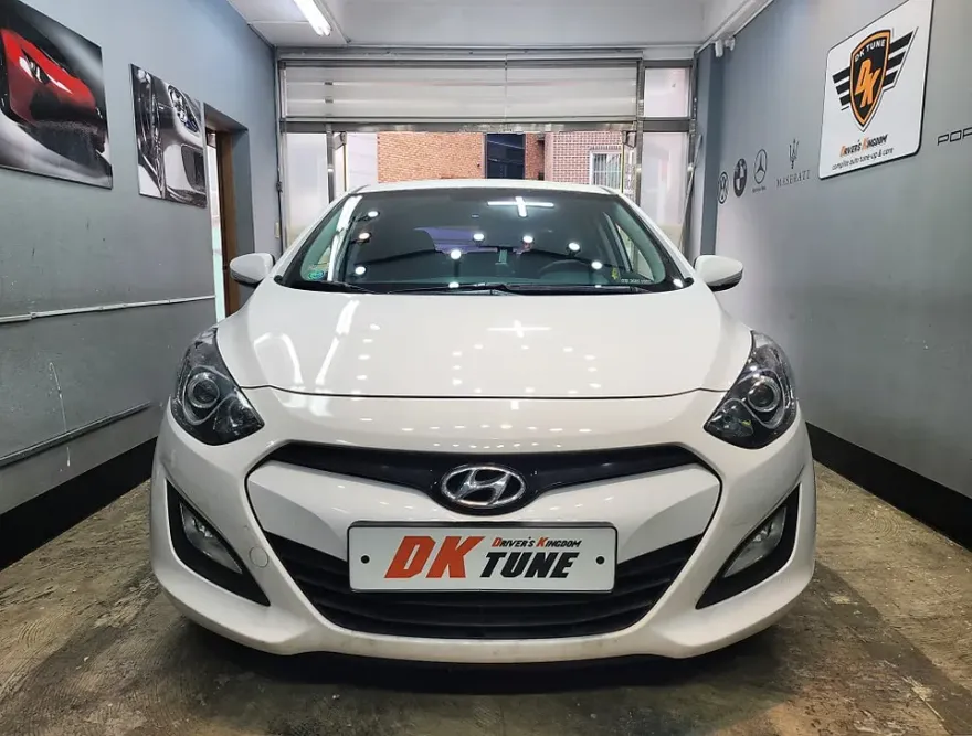 Hyundai i30 body kit installation result