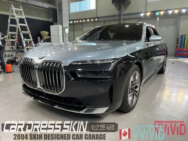 BMW 7 Seriesのカーラッピング事例｜費用目安・仕上がり 施工写真 2-1