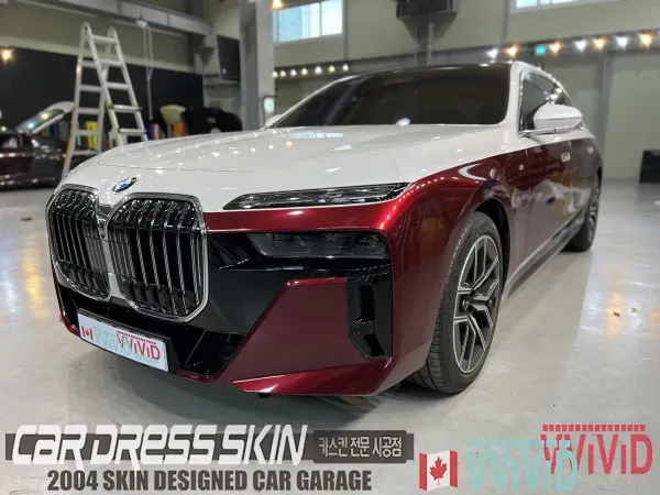 BMW 7 Seriesのカーラッピング事例｜費用目安・仕上がり 施工写真 1-2