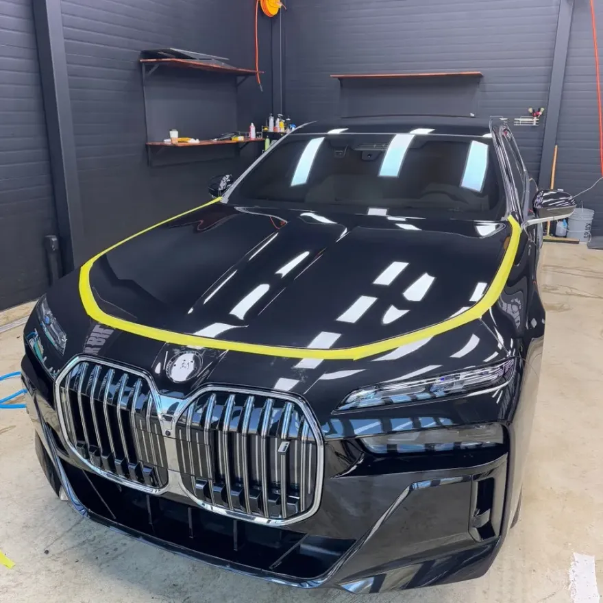 BMW i7 PPF施工事例｜費用目安と仕上がり 施工写真 2-2