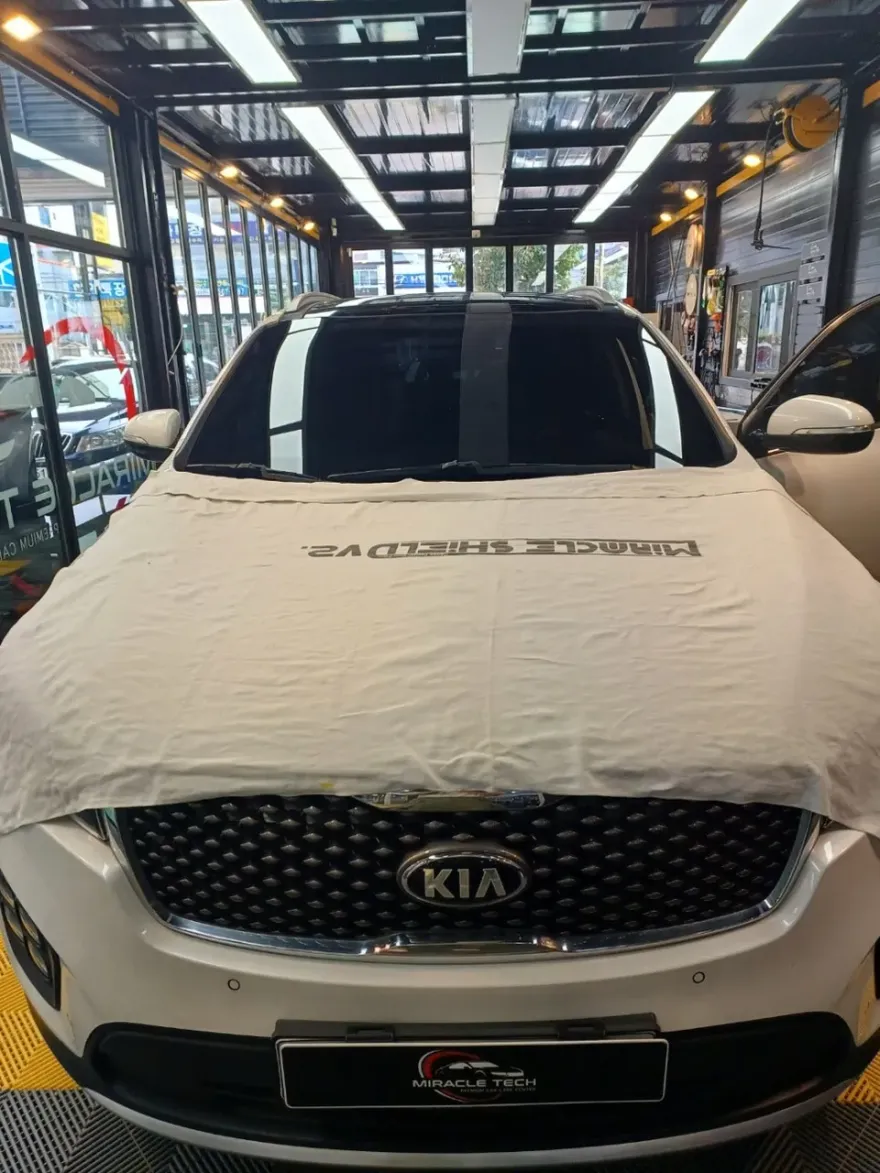 Kia Sorento MQ4のカーフィルム施工事例｜費用目安・仕上がり 施工写真 2-2