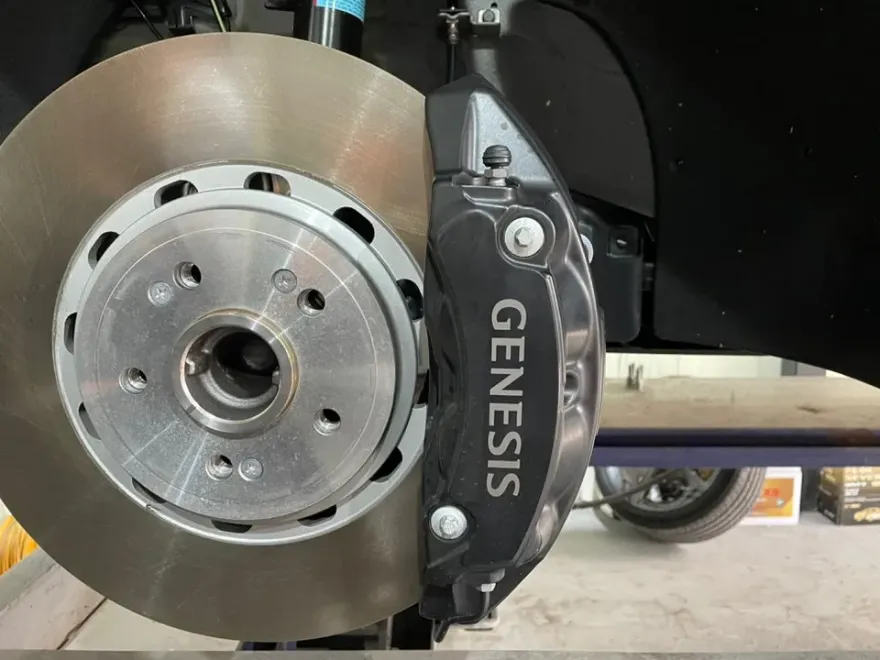 Genesis GV80 Coupeのホイールリペア・塗装事例 施工写真 1-1