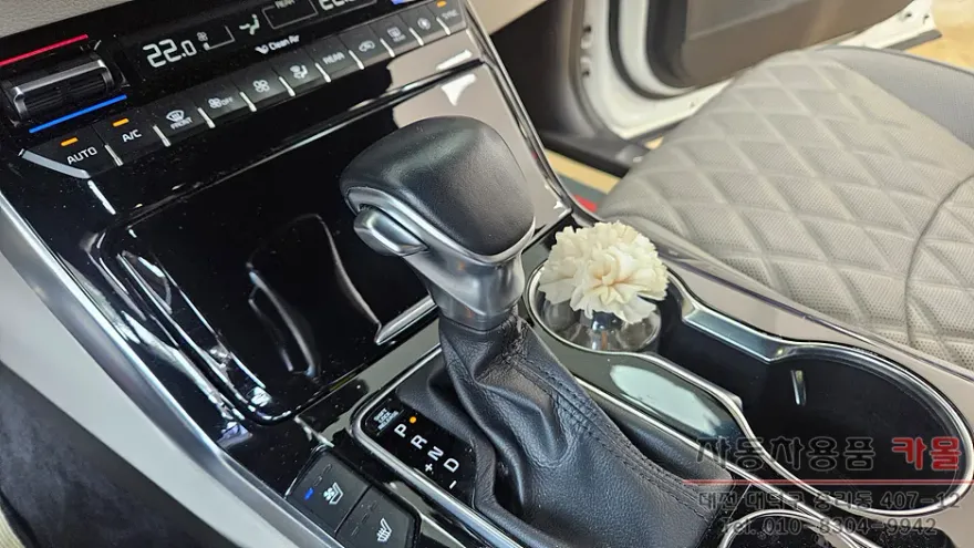 Kia Mohave The Master steering wheel installation result