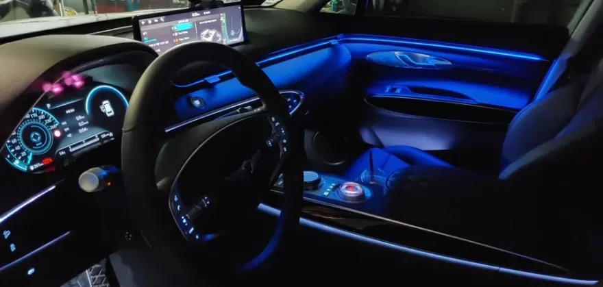 Genesis GV70 Ambient Lighting Review: Cost & Results photo 2