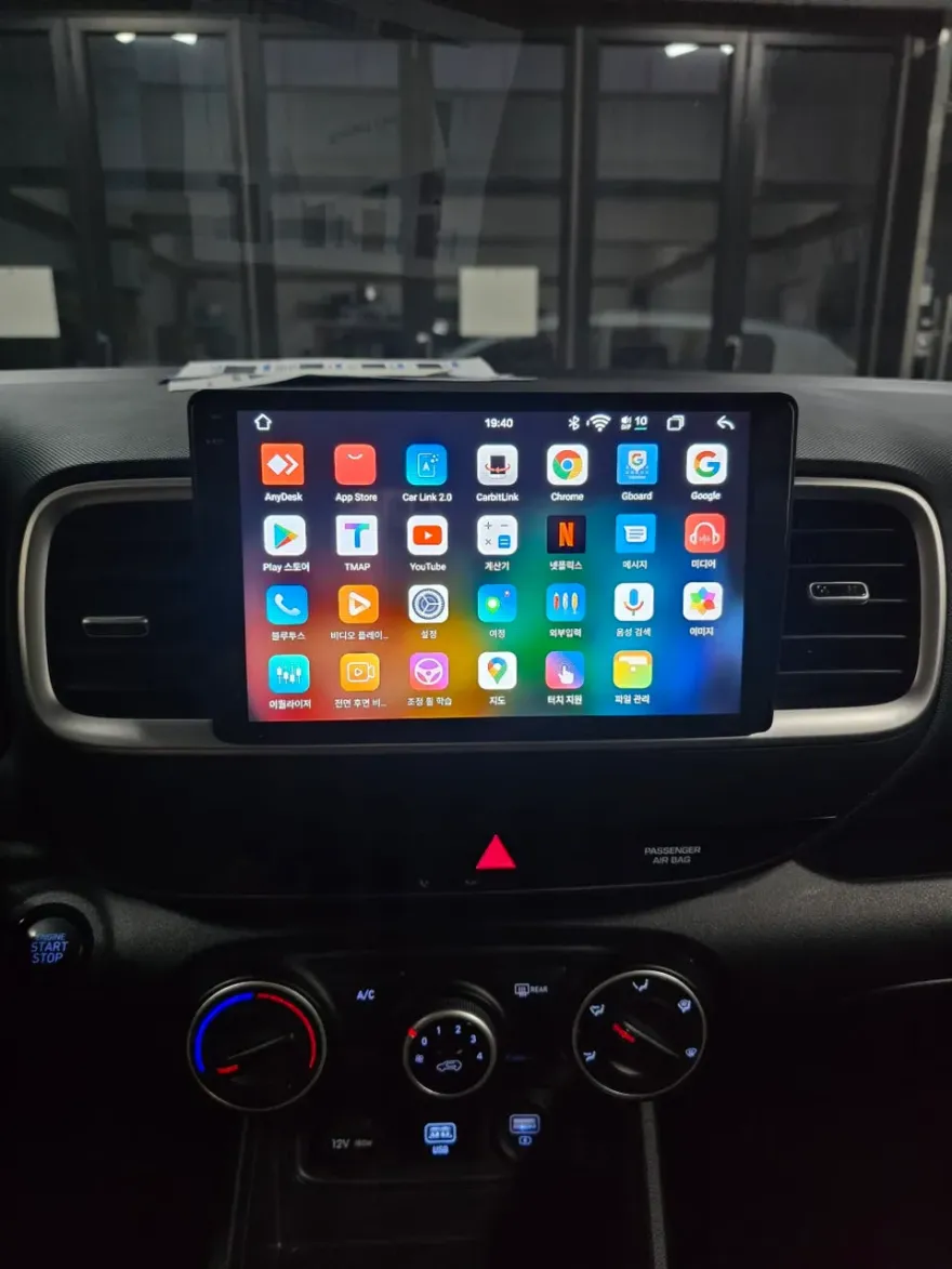 Hyundai Venue android head unit installation result