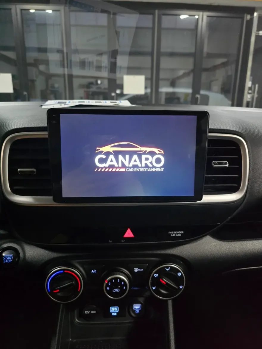 Hyundai VenueのAndroid Auto・CarPlay取付事例 施工写真 4-1