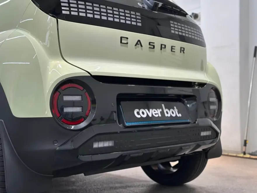 Hyundai Casper Electricのカーラッピング事例|費用目安・仕上がり 施工写真 3-3