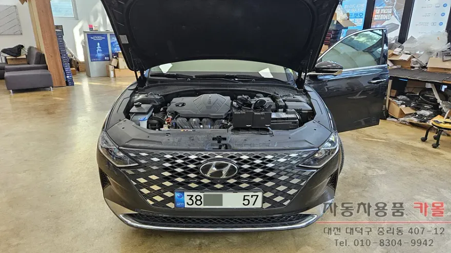 Hyundai The New Grandeur ambient lighting installation result