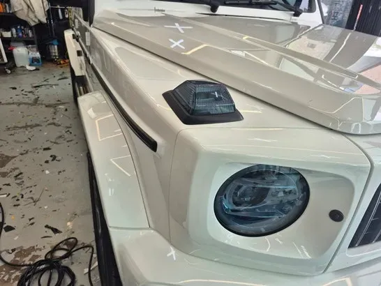 Mercedes-Benz G-Wagonのカーラッピング事例|費用目安・仕上がり 施工写真 2-3