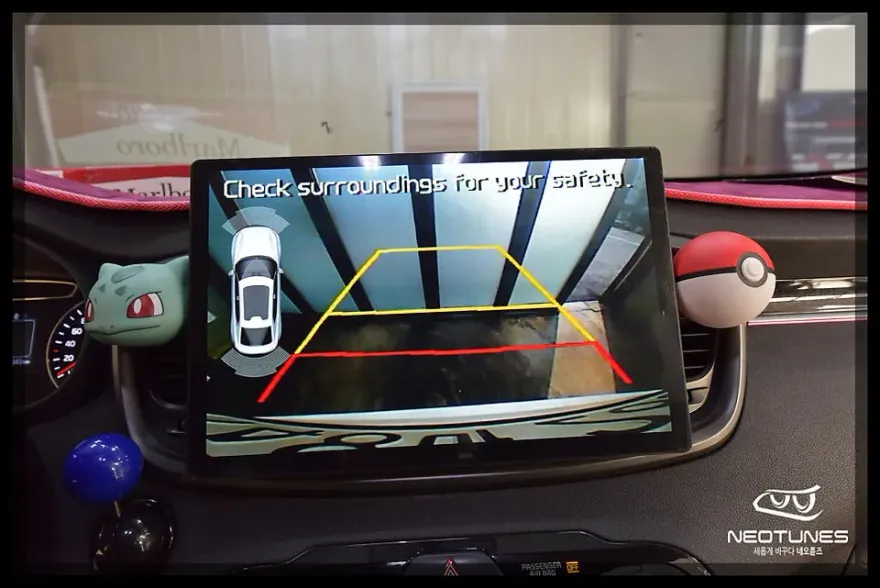 Kia Sorento UMのAndroid Auto・CarPlay取付事例 施工写真 4-2