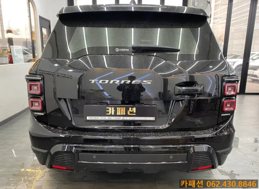 KG Mobility Torres lighting upgrade installation result