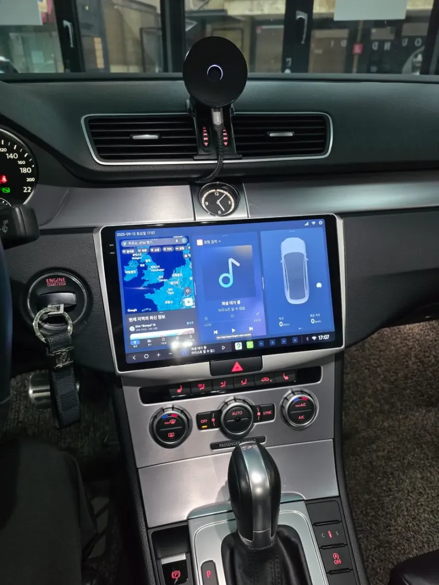 Volkswagen CC android head unit installation result