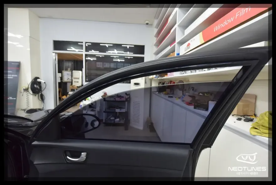 Kia K5のカーフィルム施工事例|費用目安と仕上がり 施工写真 2-1