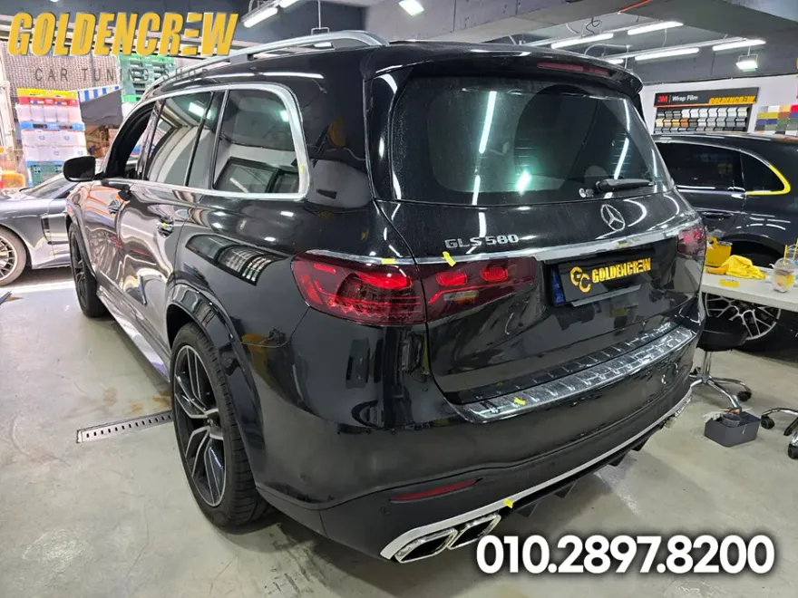 Mercedes-Benz GLS 580のカーラッピング事例｜費用目安・仕上がり 施工写真 2-2