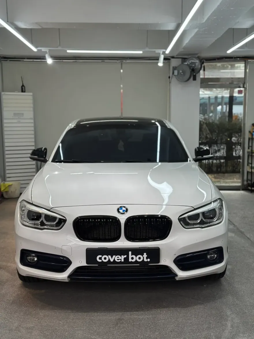 BMW 1 Series F20 GTシルバーラッピング事例｜費用目安・仕上がり 施工写真 1-1