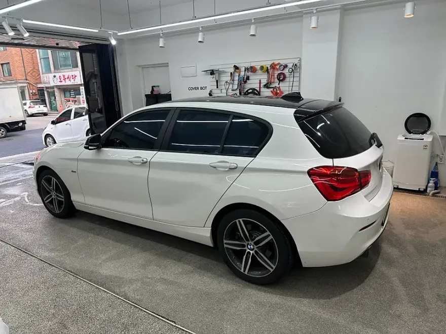BMW 1 Series F20 GTシルバーラッピング事例｜費用目安・仕上がり 施工写真 3-1