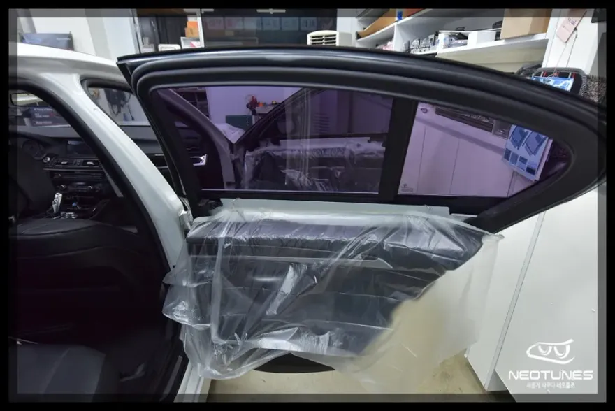 BMW 5 Series window tinting - BMW 5 Series Window Tinting Review — Cost & Heat Rejection photo 5