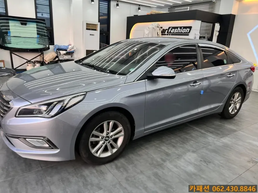 Hyundai Sonata LF seat ventilation installation result