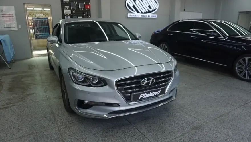 Hyundai Grandeur IG lighting upgrade installation result