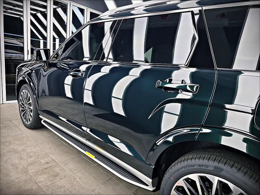 Hyundai Palisadeのガラスコーティング事例｜費用目安・仕上がり 施工写真 3-1